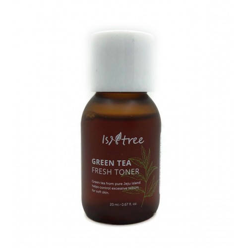 Освежающий бесспиртовый тонер на основе зелёного чая 80% IsNtree Green Tea Fresh Toner, 20 мл
Освежающий бесспиртовый тонер на основе зелёного чая 80% IsNtree Green Tea Fresh Toner, 20 мл