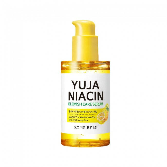 Осветляющая, выравнивающая тон кожи сыворотка Some By Mi Yuja Niacin Blemish Care Serum,50 мл
Осветляющая, выравнивающая тон кожи сыворотка Some By Mi Yuja Niacin Blemish Care Serum,50 мл