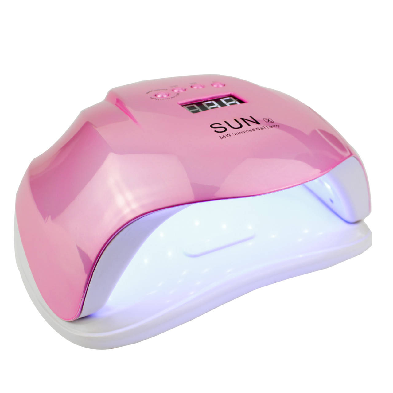 Маникюрная лампа SUN X 54W LED-UV лампа для маникюра для ногтей сушки ногтей, лампа САН для гель лака Розовая, Розовый
Маникюрная лампа SUN X 54W LED-UV лампа для маникюра для ногтей сушки ногтей, лампа САН для гель лака Розовая, Розовый