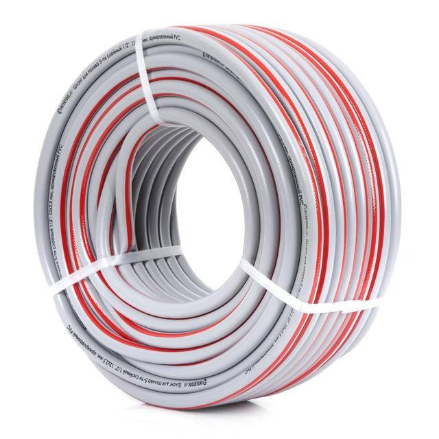 Шланг для полива 5-ти слойный 1/2", 50м, армированный PVC INTERTOOL GE-4135, Красный
Шланг для полива 5-ти слойный 1/2", 50м, армированный PVC INTERTOOL GE-4135, Красный