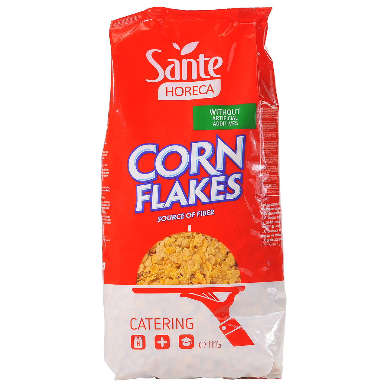 Кукурузные хлопья Sante XXL Corn Flakes, 1кг, Польша, быстрого приготовления с витаминами и железом
Кукурузные хлопья Sante XXL Corn Flakes, 1кг, Польша, быстрого приготовления с витаминами и железом