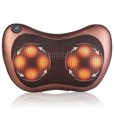 Массажная подушка Car and Home Massage Pillow 8 роликов массажер для головы и шеи машины массаж против болей в, Коричневый
Массажная подушка Car and Home Massage Pillow 8 роликов массажер для головы и шеи машины массаж против болей в, Коричневый