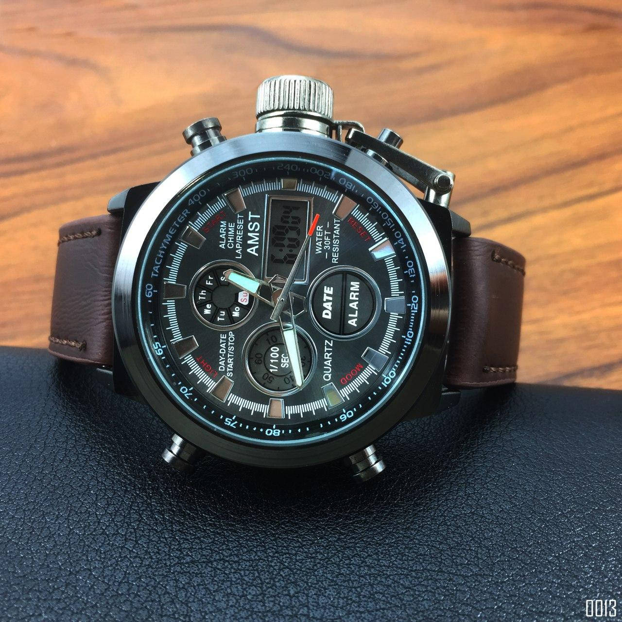 Мужские наручные часы AMST 3003AC Black-Brown амст черные с кожаным коричневым браслетом тактические
Мужские наручные часы AMST 3003AC Black-Brown амст черные с кожаным коричневым браслетом тактические