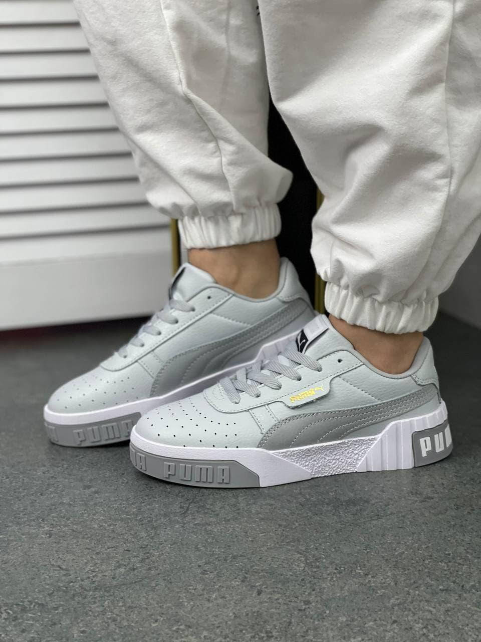 Кожаные низкие женские кеды Puma Cali. Серые шикарные кроссовки пума кали на весну, Серый
Кожаные низкие женские кеды Puma Cali. Серые шикарные кроссовки пума кали на весну, Серый