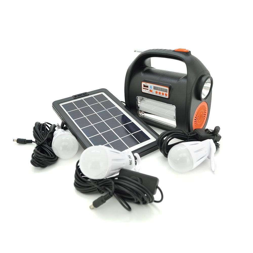 Переносной фонарь RT909BT+Solar, 1+1 режим, Радио+ Bluetooth колонка, встроенный аккум, 3 лампочки 3W, USB
Переносной фонарь RT909BT+Solar, 1+1 режим, Радио+ Bluetooth колонка, встроенный аккум, 3 лампочки 3W, USB