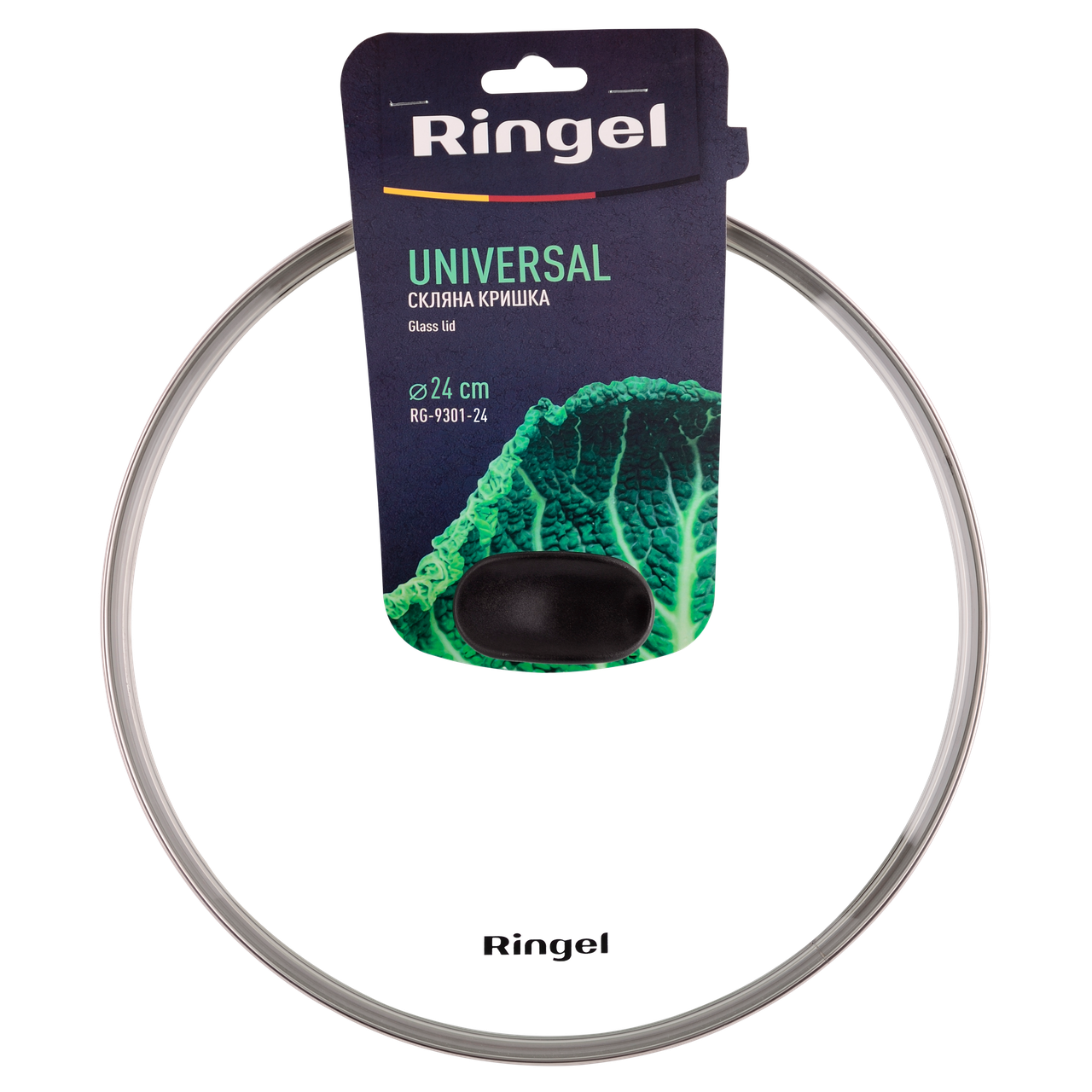 Крышка стеклянная RINGEL Universal 26 см, с металлическим ободком RG-9301-26, Прозрачный
Крышка стеклянная RINGEL Universal 26 см, с металлическим ободком RG-9301-26, Прозрачный