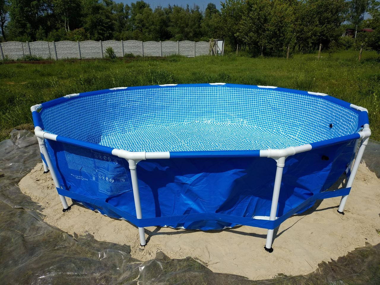 Бассейн каркасный «Intex» Metal Frame™ 28212 (366х76см, объем 6503 л, фильтр-насос 2006 л/ч)
Бассейн каркасный «Intex» Metal Frame™ 28212 (366х76см, объем 6503 л, фильтр-насос 2006 л/ч)