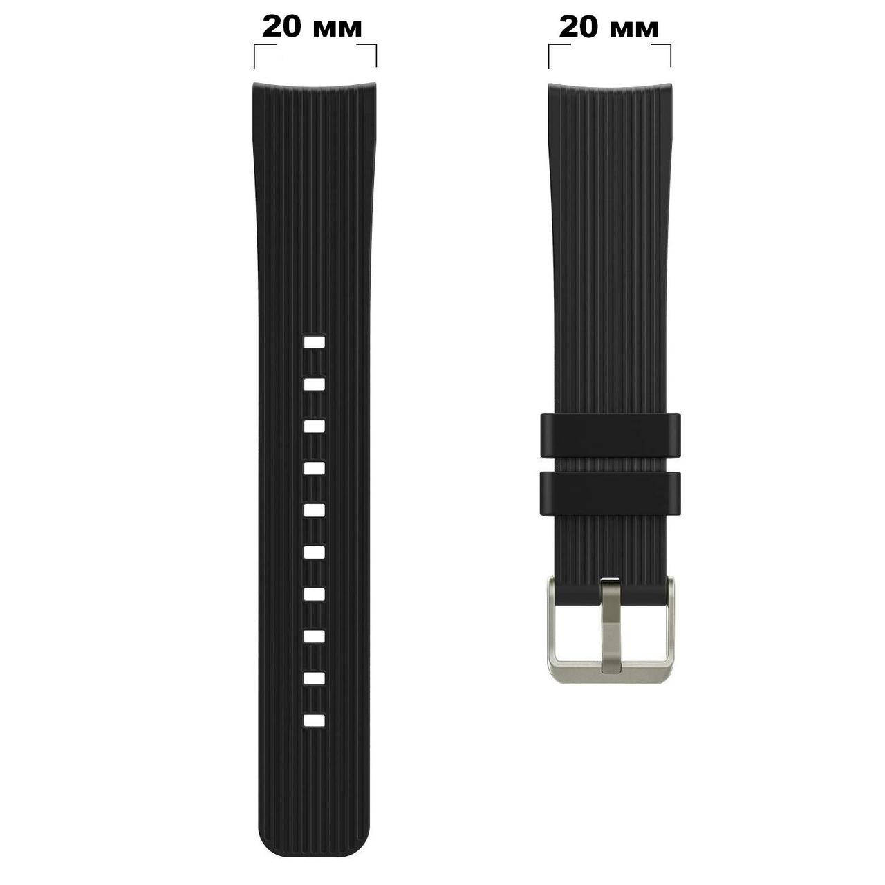 Ремешок силиконовый BeWatch 20 мм для Amazfit BIP | Bip Lite | GTS | Gtr 42mm Черный (1012101)
Ремешок силиконовый BeWatch 20 мм для Amazfit BIP | Bip Lite | GTS | Gtr 42mm Черный (1012101)