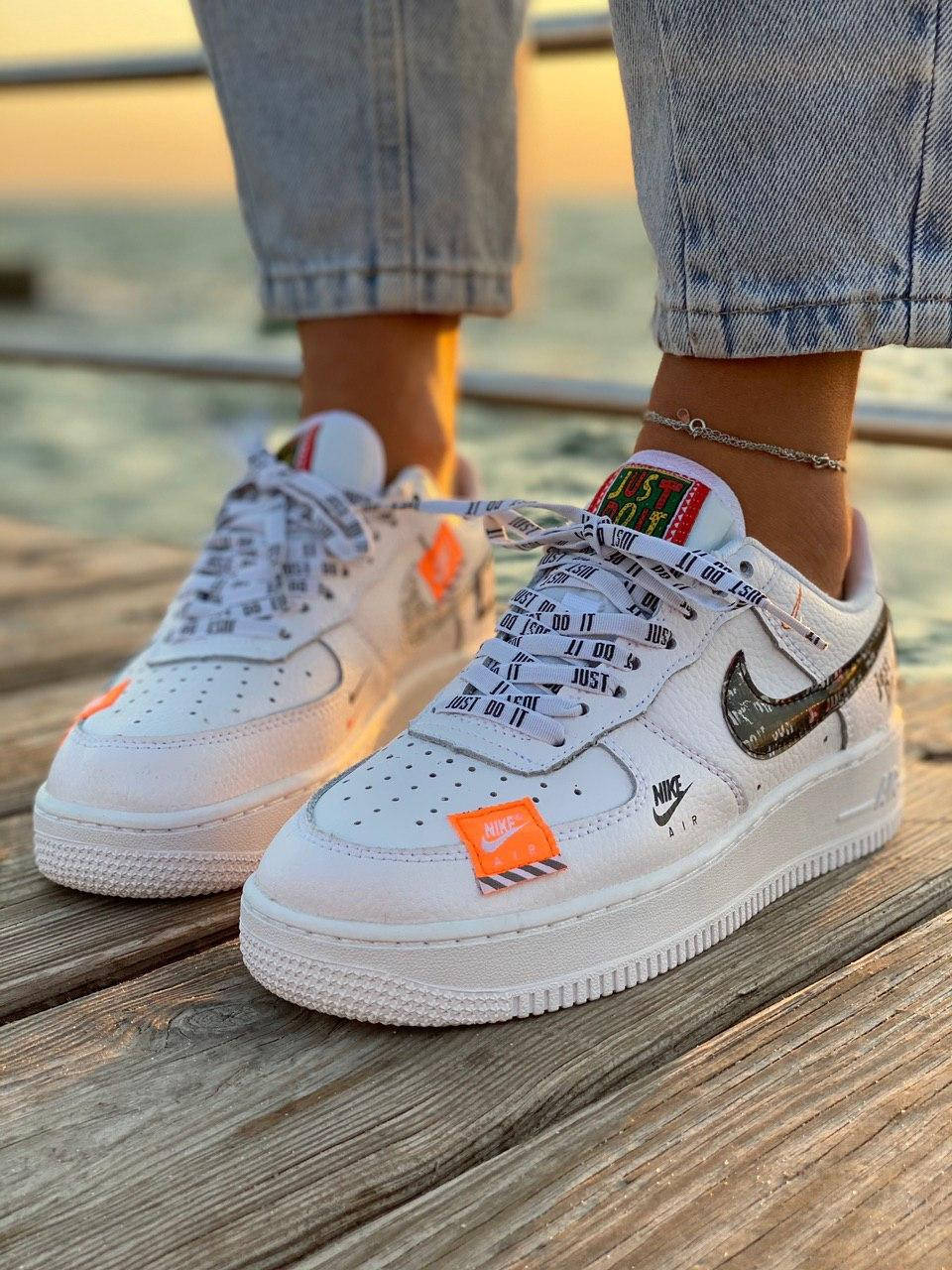 Мужские / женские кроссовки Nike Air Force 1 White “Just Do it" | Найк Аир Форс 1 Белые "Джаст ду ит" 39, Белый
Мужские / женские кроссовки Nike Air Force 1 White “Just Do it" | Найк Аир Форс 1 Белые "Джаст ду ит" 39, Белый