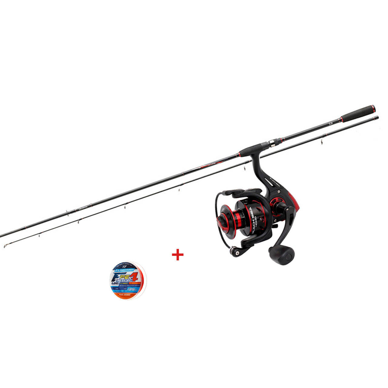 Спиннинговое удилище DAIWA CROSSFIRE SPIN 2.10М 5-25Г + Катушка спиннинговоя FLAGMAN BLACK SEA 4000 + Шнур, Черный
Спиннинговое удилище DAIWA CROSSFIRE SPIN 2.10М 5-25Г + Катушка спиннинговоя FLAGMAN BLACK SEA 4000 + Шнур, Черный
