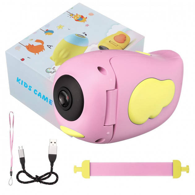 Детская цифровая видео камера Kids Camera DV-A100 Мини фотокамера для фото и видеосъемки 1080P Розовая, Розовый
Детская цифровая видео камера Kids Camera DV-A100 Мини фотокамера для фото и видеосъемки 1080P Розовая, Розовый
