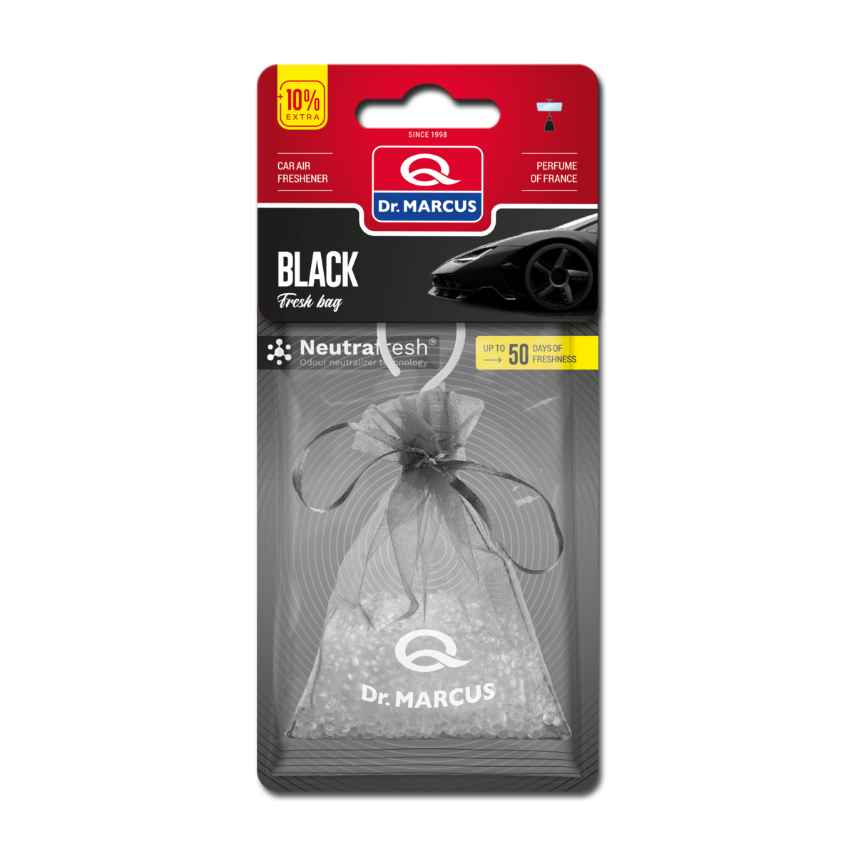 Автоосвежитель Dr. Marcus Fresh Bag - Black, Ароматизатор автомобильный (Пахучка в салон авто)
Автоосвежитель Dr. Marcus Fresh Bag - Black, Ароматизатор автомобильный (Пахучка в салон авто)