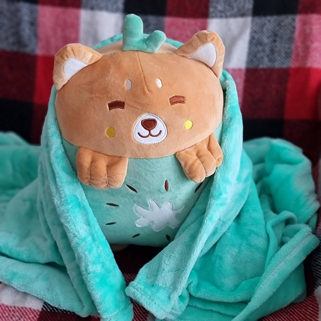 Мягкая игрушка 3 в1 Котик Игрушка-подушка Котик-киви пледом 110*170 внутри (игрушка,плед,подушка,муфточка), Бежевый
Мягкая игрушка 3 в1 Котик Игрушка-подушка Котик-киви пледом 110*170 внутри (игрушка,плед,подушка,муфточка), Бежевый