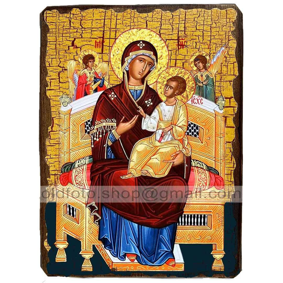 Всецарица Икона Пресвятой Богородицы ,икона на дереве 130х170 мм
Всецарица Икона Пресвятой Богородицы ,икона на дереве 130х170 мм