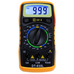 Мультиметр DT 830 L, Тестер, Прибор для измерения тока, Токоизмерительный прибор, Цифровой мультиметр! Sales
Мультиметр DT 830 L, Тестер, Прибор для измерения тока, Токоизмерительный прибор, Цифровой мультиметр! Sales