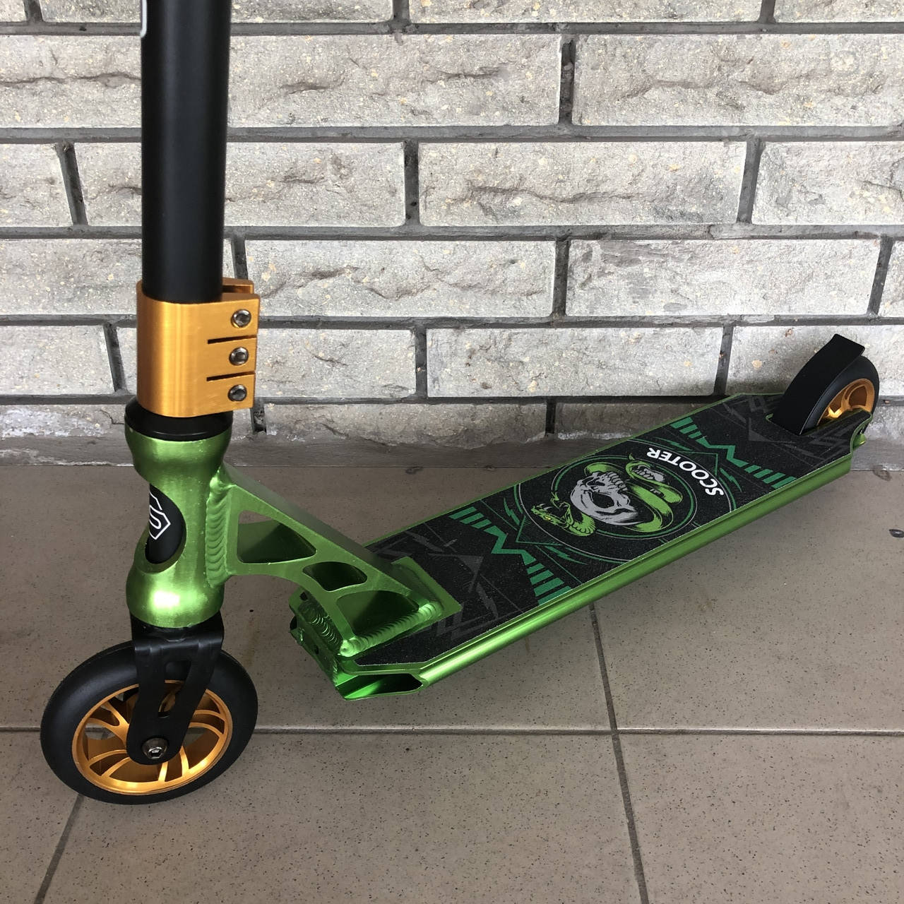 Трюковой самокат с Черепом Зеленый (8-16 лет) Best Scooter HIC, Без Пег, анодированная покраска, Зелёный
Трюковой самокат с Черепом Зеленый (8-16 лет) Best Scooter HIC, Без Пег, анодированная покраска, Зелёный