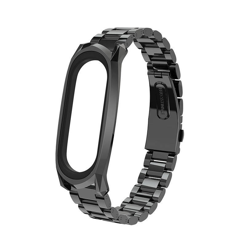 Металевий ремінець MiJobs для Xiaomi Mi Band 3 / 4. Високоякісні матеріали. GT style дизайн. Подарунок. Чорний
Металевий ремінець MiJobs для Xiaomi Mi Band 3 / 4. Високоякісні матеріали. GT style дизайн. Подарунок. Чорний