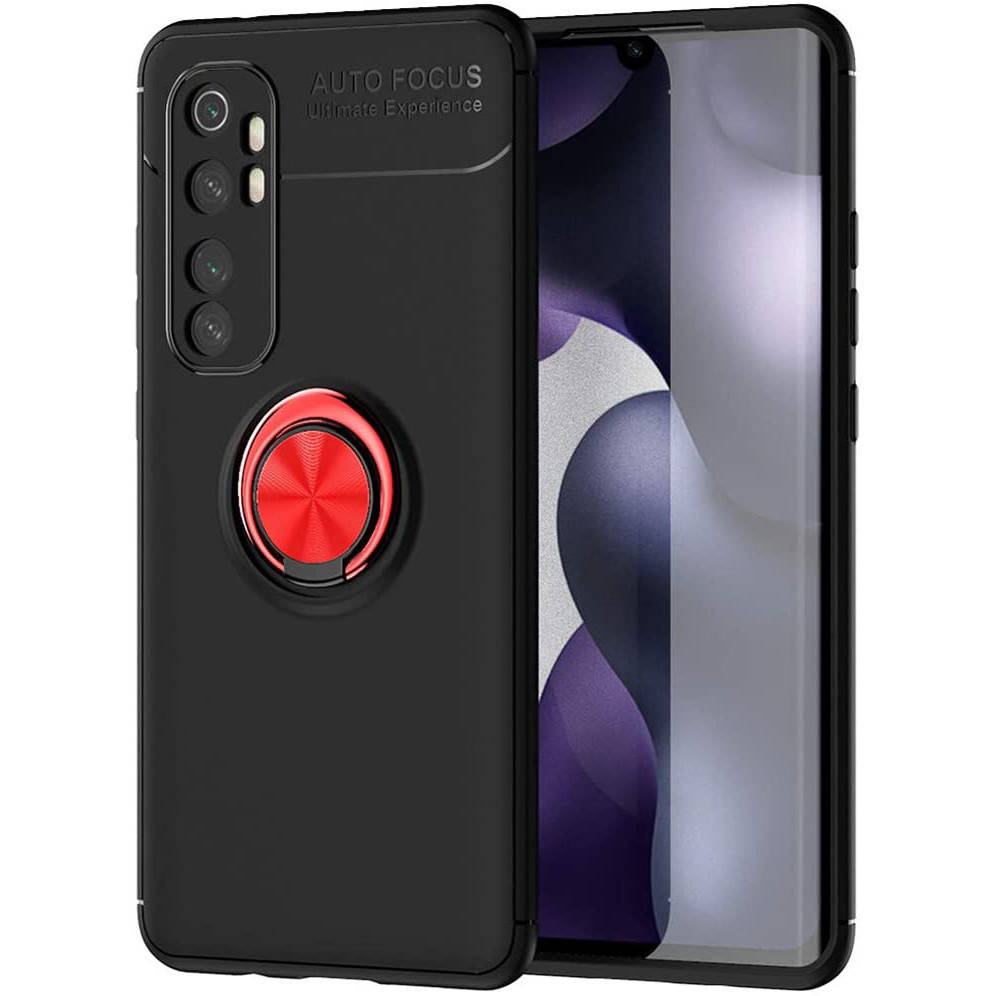 TPU чехол Deen ColorRing под магнитный держатель (opp) для Xiaomi Mi Note 10 Lite Черный / Красный
TPU чехол Deen ColorRing под магнитный держатель (opp) для Xiaomi Mi Note 10 Lite Черный / Красный