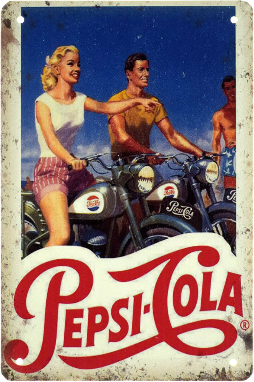 Металлическая табличка "Pepsi-Cola (Ретро)" (ms-103397)
Металлическая табличка "Pepsi-Cola (Ретро)" (ms-103397)