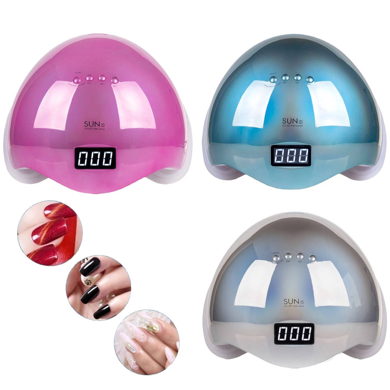 Профессиональная UV/LED лампа SUN 5 Chrom для сушки ногтей, 48 Вт, Разные цвета
Профессиональная UV/LED лампа SUN 5 Chrom для сушки ногтей, 48 Вт, Разные цвета