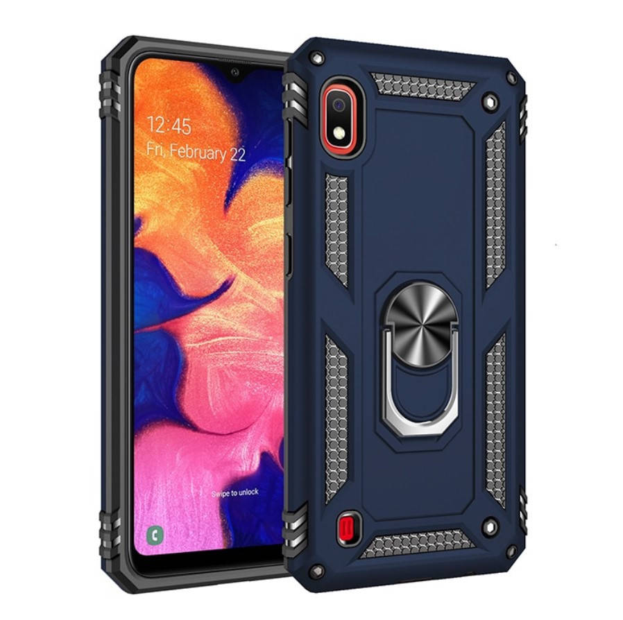 Противоударный чехол Combo Ring для Samsung Galaxy A10 2019 A105 (Разные цвета) Темно-синий
Противоударный чехол Combo Ring для Samsung Galaxy A10 2019 A105 (Разные цвета) Темно-синий