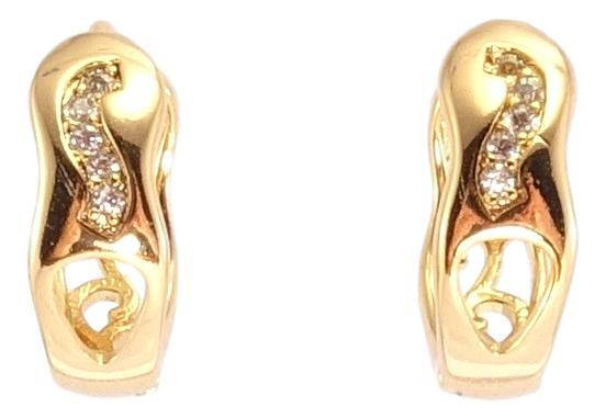 Серьги Xuping Позолота 18K колечки "Декоративный резной орнамент с волнистой дорожкой циркония"
Серьги Xuping Позолота 18K колечки "Декоративный резной орнамент с волнистой дорожкой циркония"