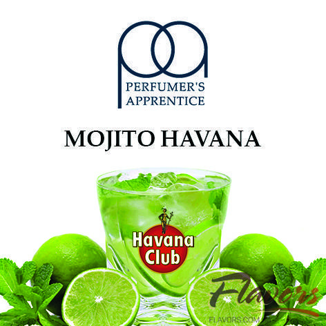 Ароматизатор The perfumer's apprentice TPA Mojito Havana Flavor (Мохито Гавана) 50 мл. 
Ароматизатор The perfumer's apprentice TPA Mojito Havana Flavor (Мохито Гавана) 50 мл.