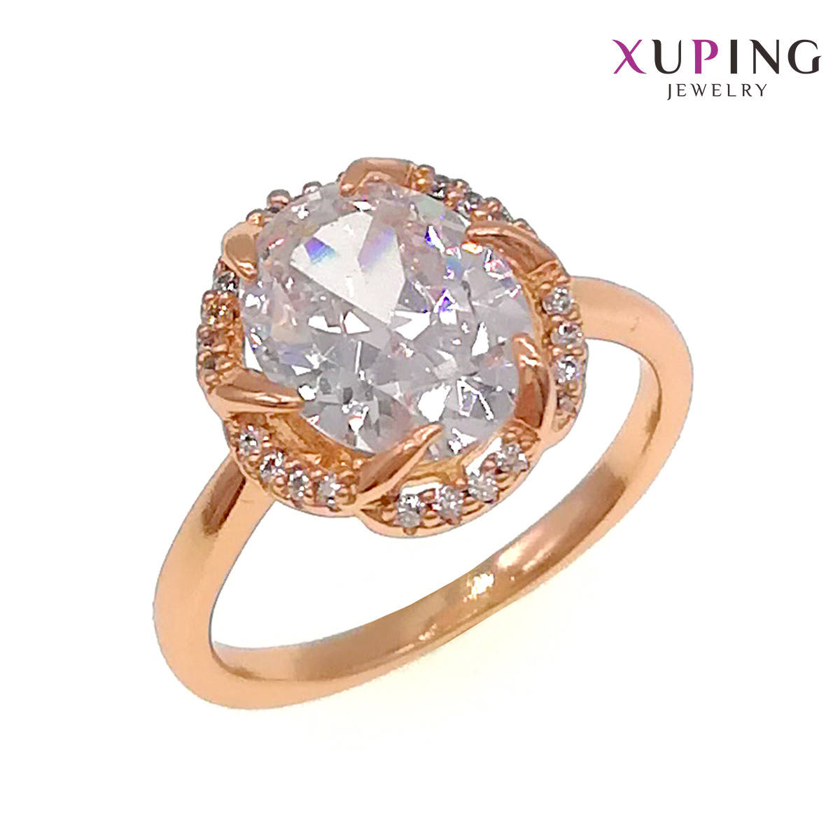 Кольцо Xuping, белые фианиты (куб. цирконий), ширина 2-13 мм, вес 5 г, позолота 18K, ХР00939 (19)
Кольцо Xuping, белые фианиты (куб. цирконий), ширина 2-13 мм, вес 5 г, позолота 18K, ХР00939 (19)