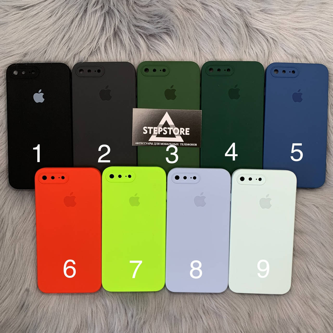 Чехол квадратный Silicone Case для iPhone 7 Plus 8 plus противоударный с закрытым низом закрытая камера
Чехол квадратный Silicone Case для iPhone 7 Plus 8 plus противоударный с закрытым низом закрытая камера