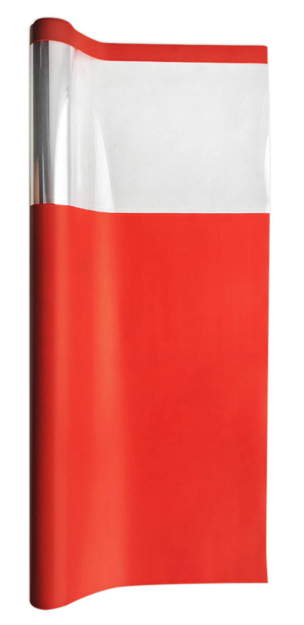 Тонированная пленка "окно" красная 60см х 10м 
Тонированная пленка "окно" красная 60см х 10м