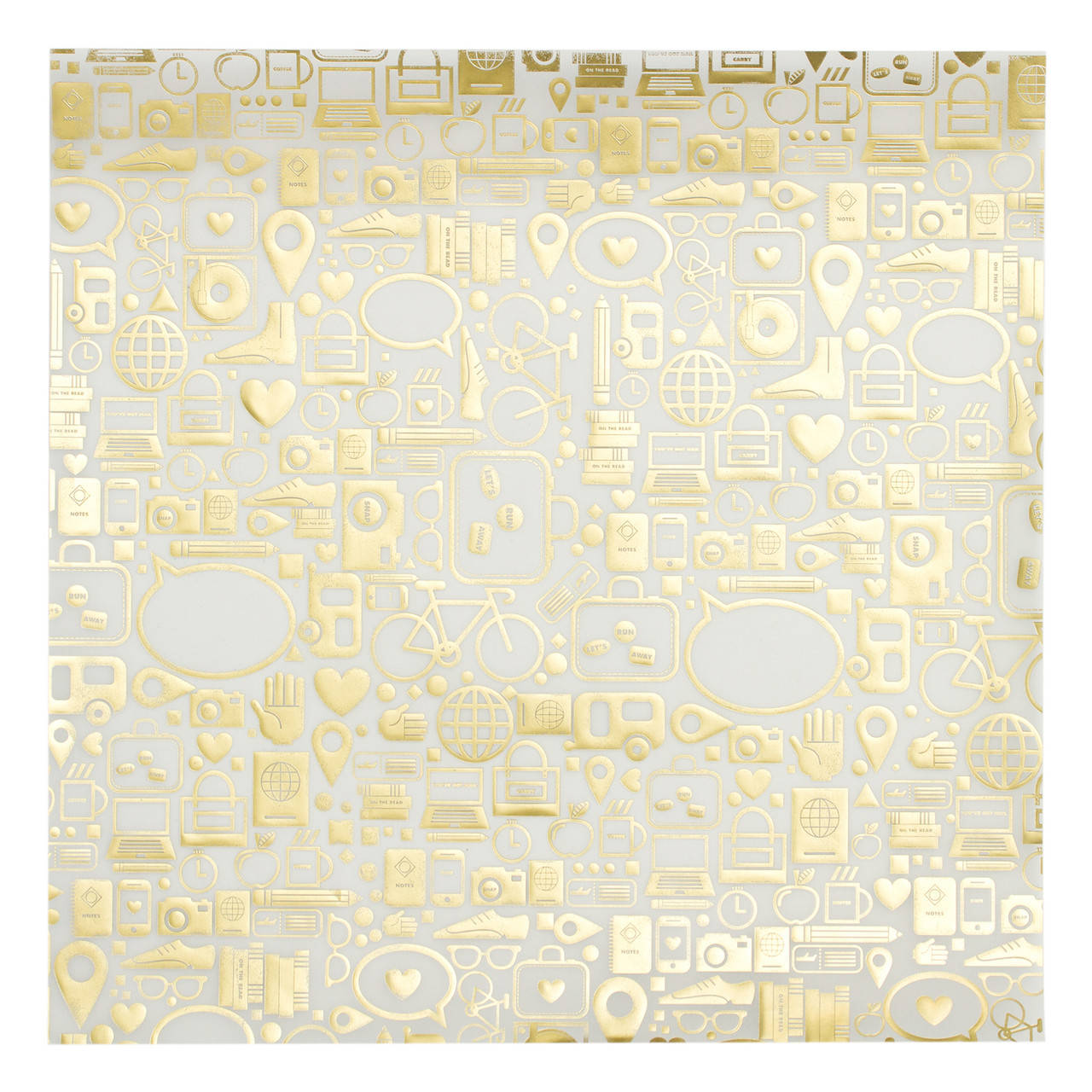 Калька із золотистим фольгуванням - Amelia - Studio Calico - 30x30 
Калька із золотистим фольгуванням - Amelia - Studio Calico - 30x30