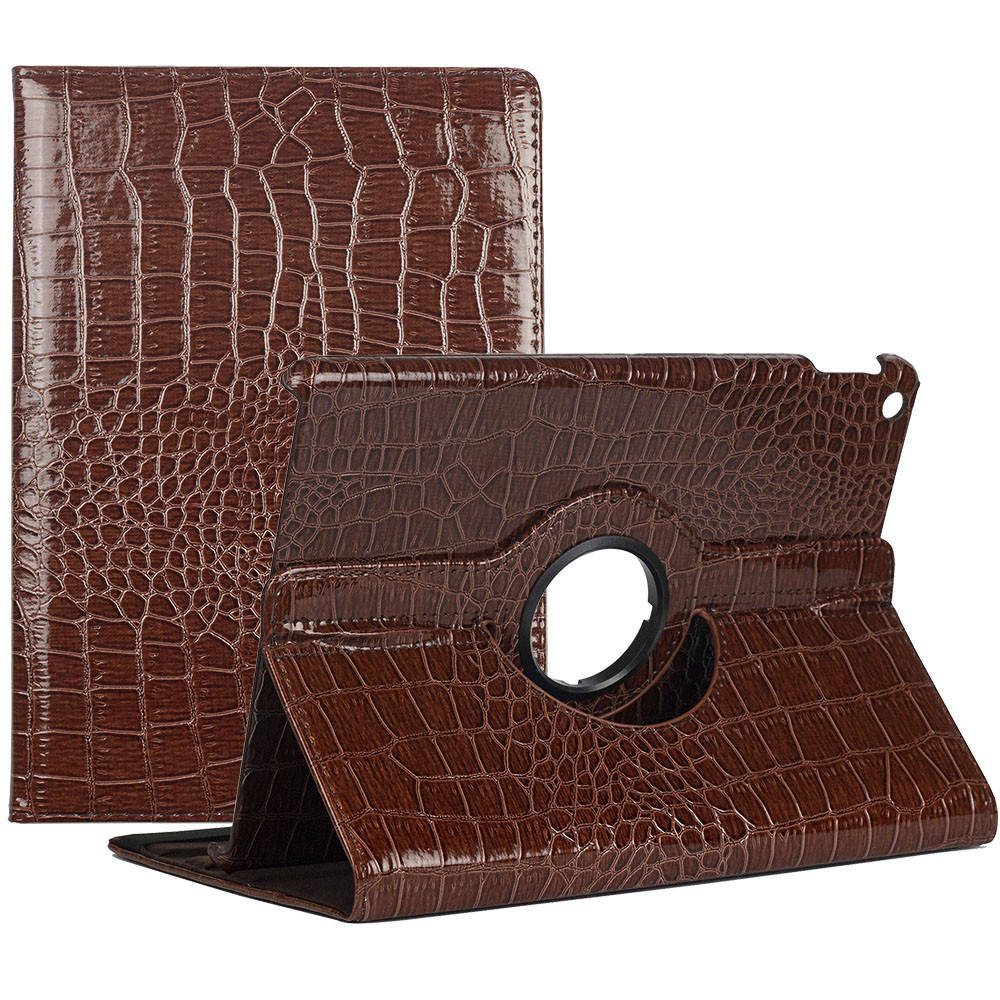 Повортный чехол Galeo для Apple iPad 7/8 10.2" (2019/2020) Crocodile Leather Brown, Коричневый 
Повортный чехол Galeo для Apple iPad 7/8 10.2" (2019/2020) Crocodile Leather Brown, Коричневый