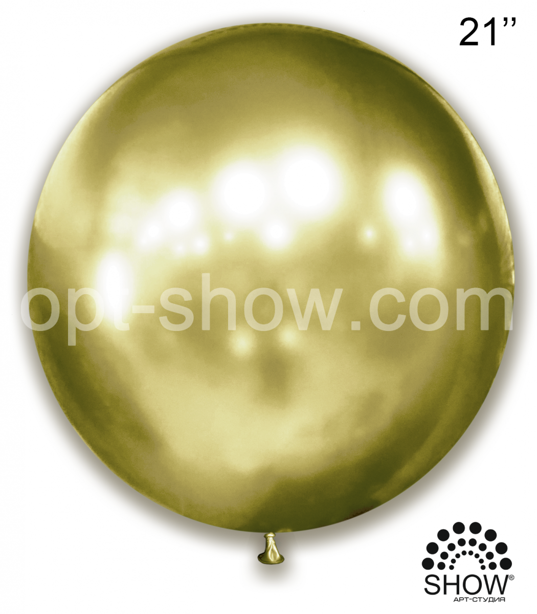 Шар гигант Золотая Оливка 21" (52,5 см) Арт Шоу
Шар гигант Золотая Оливка 21" (52,5 см) Арт Шоу