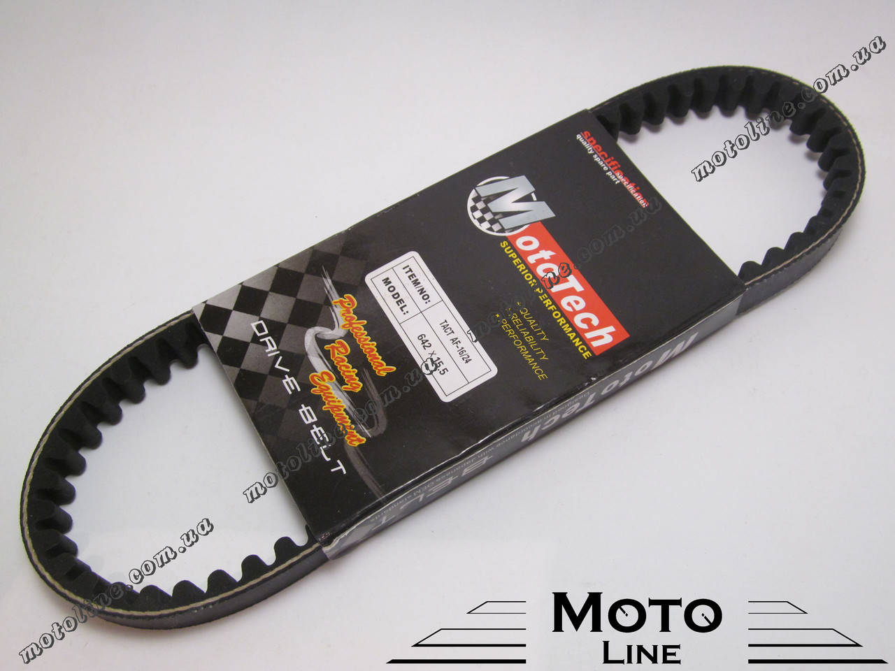 Ремень вариатора 642*15,5 (Honda Tact AF-16/24) TW M-T Superior Mototech 
Ремень вариатора 642*15,5 (Honda Tact AF-16/24) TW M-T Superior Mototech