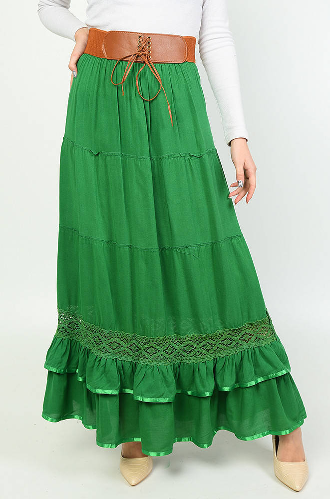 Юбка женская зеленая размер 42-44 AAA 138788P, Зелёный
Юбка женская зеленая размер 42-44 AAA 138788P, Зелёный