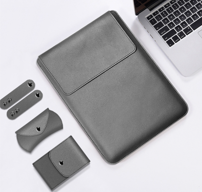 Чехол-конверт CDK Leather 4в1 Envelope Kit для Apple MacBook Air 13" Retina 2018-2019(A1932)(013510) (grey), Серый
Чехол-конверт CDK Leather 4в1 Envelope Kit для Apple MacBook Air 13" Retina 2018-2019(A1932)(013510) (grey), Серый