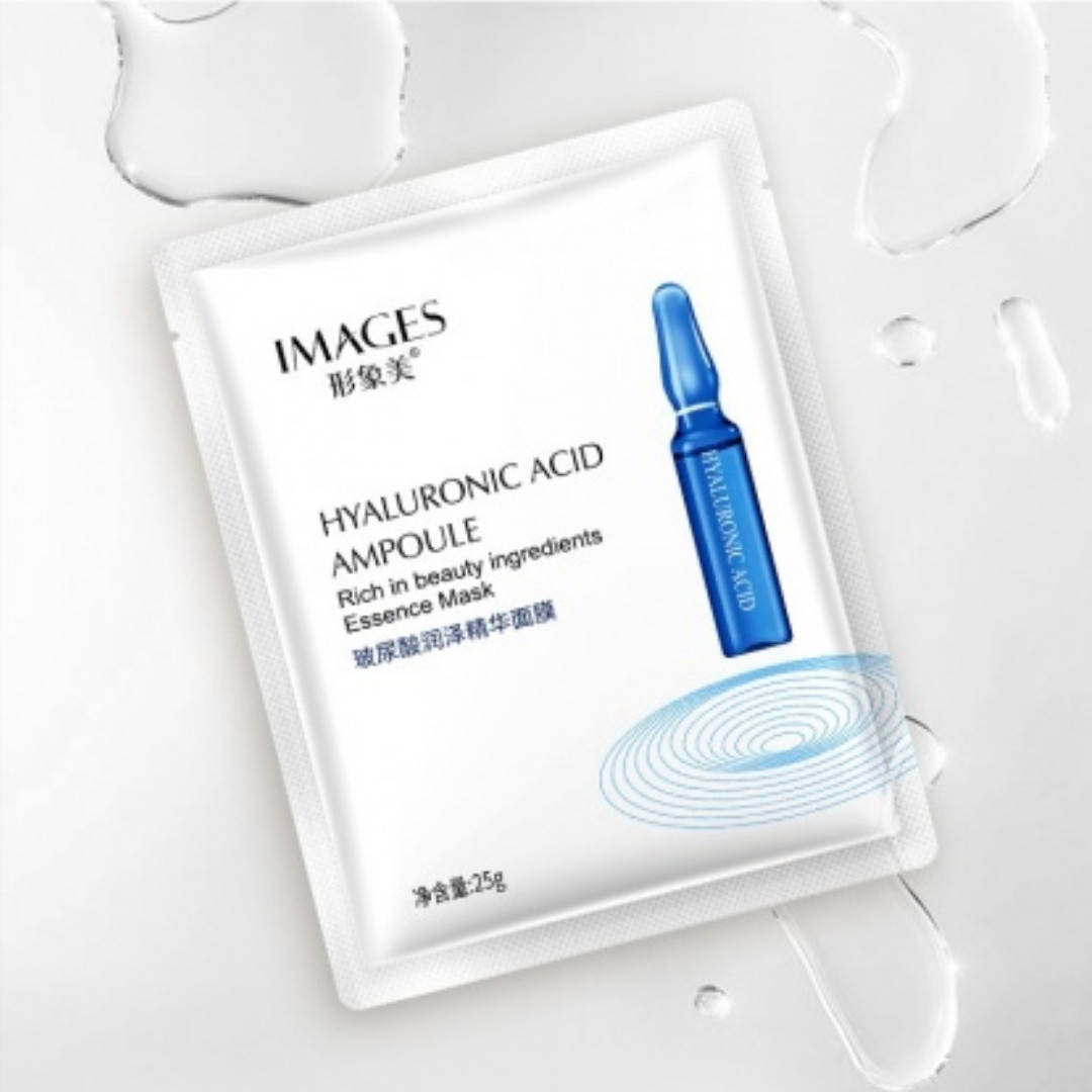 Увлажняющая тканевая маска для лица с гиалуроновой кислотой Images Hyaluronic Acid Ampoule
Увлажняющая тканевая маска для лица с гиалуроновой кислотой Images Hyaluronic Acid Ampoule