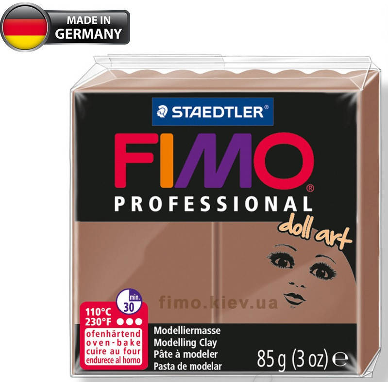 Полимерная глина - FIMO Professional doll art, 8027-78 (фундук непрозорий ), 85 г, для кукол, Коричневый
Полимерная глина - FIMO Professional doll art, 8027-78 (фундук непрозорий ), 85 г, для кукол, Коричневый