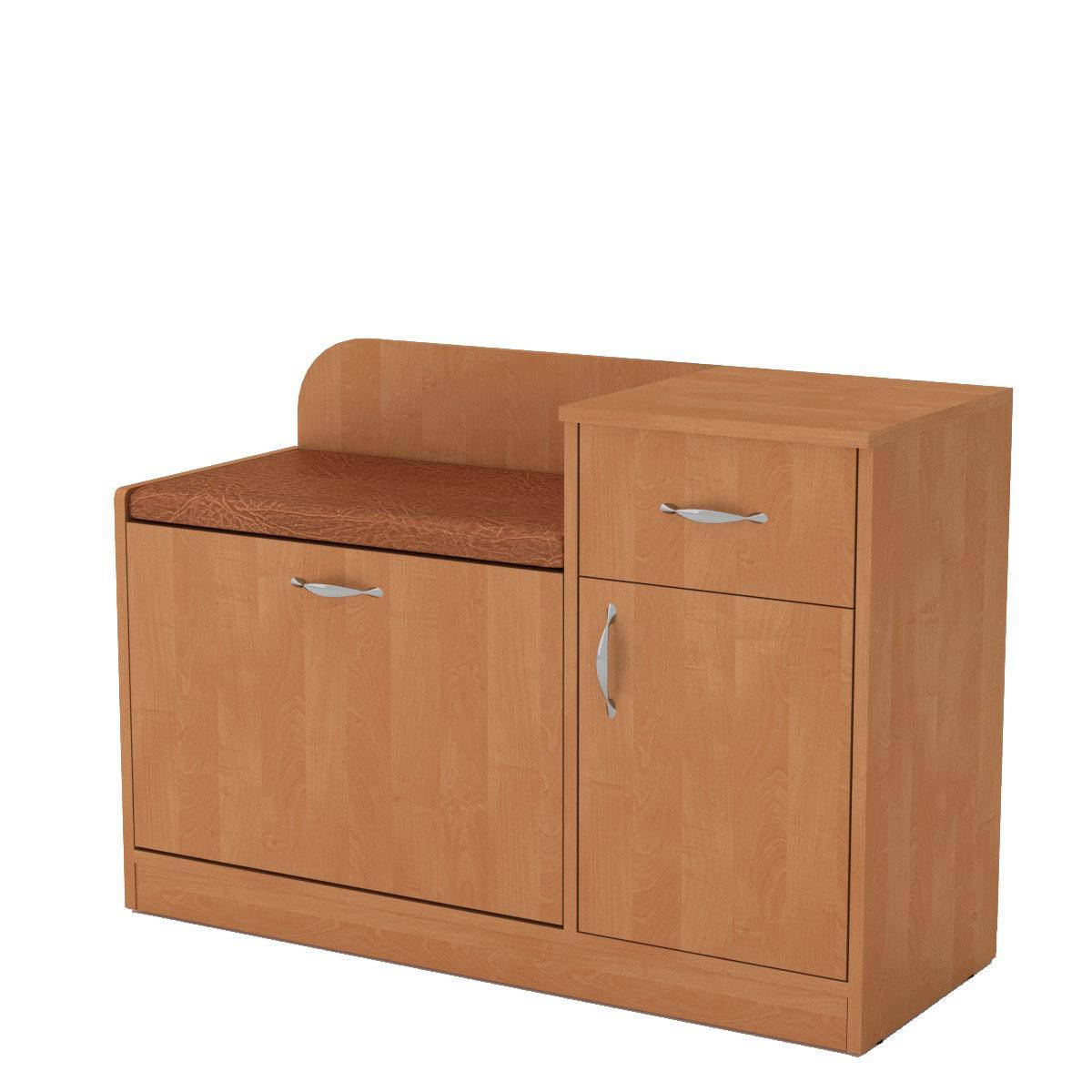 Тумба под обувь ТО-4 ольха Компанит (98х38х66 см)
Тумба под обувь ТО-4 ольха Компанит (98х38х66 см)