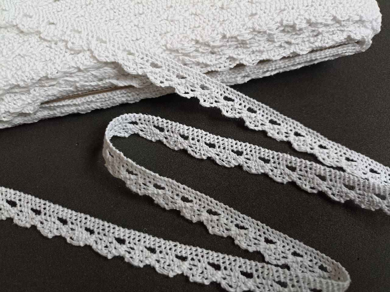 Кружево натуральное (лен) хлопковое 1.4см цвет белый
Кружево натуральное (лен) хлопковое 1.4см цвет белый