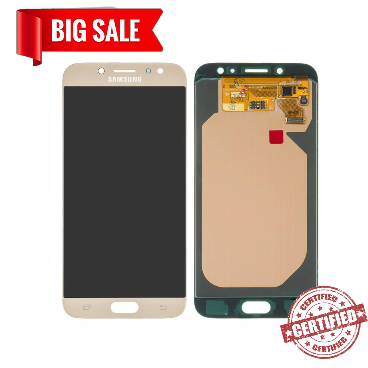 Модуль (сенсор+дисплей) Samsung J730F, J730GM/DS, J730G/DS, J730G/DS, J730FM/DS Galaxy J7 (2017) OLED золотий
Модуль (сенсор+дисплей) Samsung J730F, J730GM/DS, J730G/DS, J730G/DS, J730FM/DS Galaxy J7 (2017) OLED золотий
