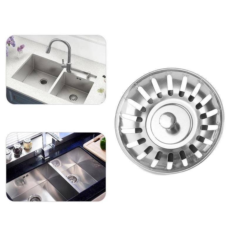 Сетка-клапан в мойку с металлическим штырем 7,8 см 
Сетка-клапан в мойку с металлическим штырем 7,8 см