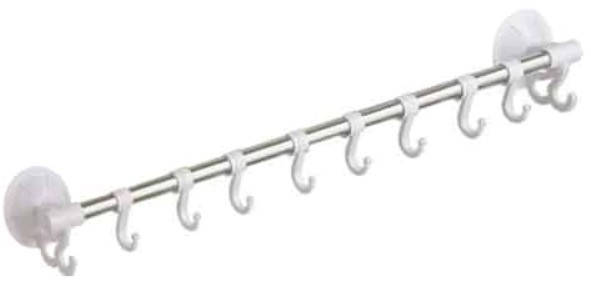 Подвесная вешалка для полотенец Hanging Rod Hook Towel/Держатель для полотенец с крючками (5375), Белый
Подвесная вешалка для полотенец Hanging Rod Hook Towel/Держатель для полотенец с крючками (5375), Белый