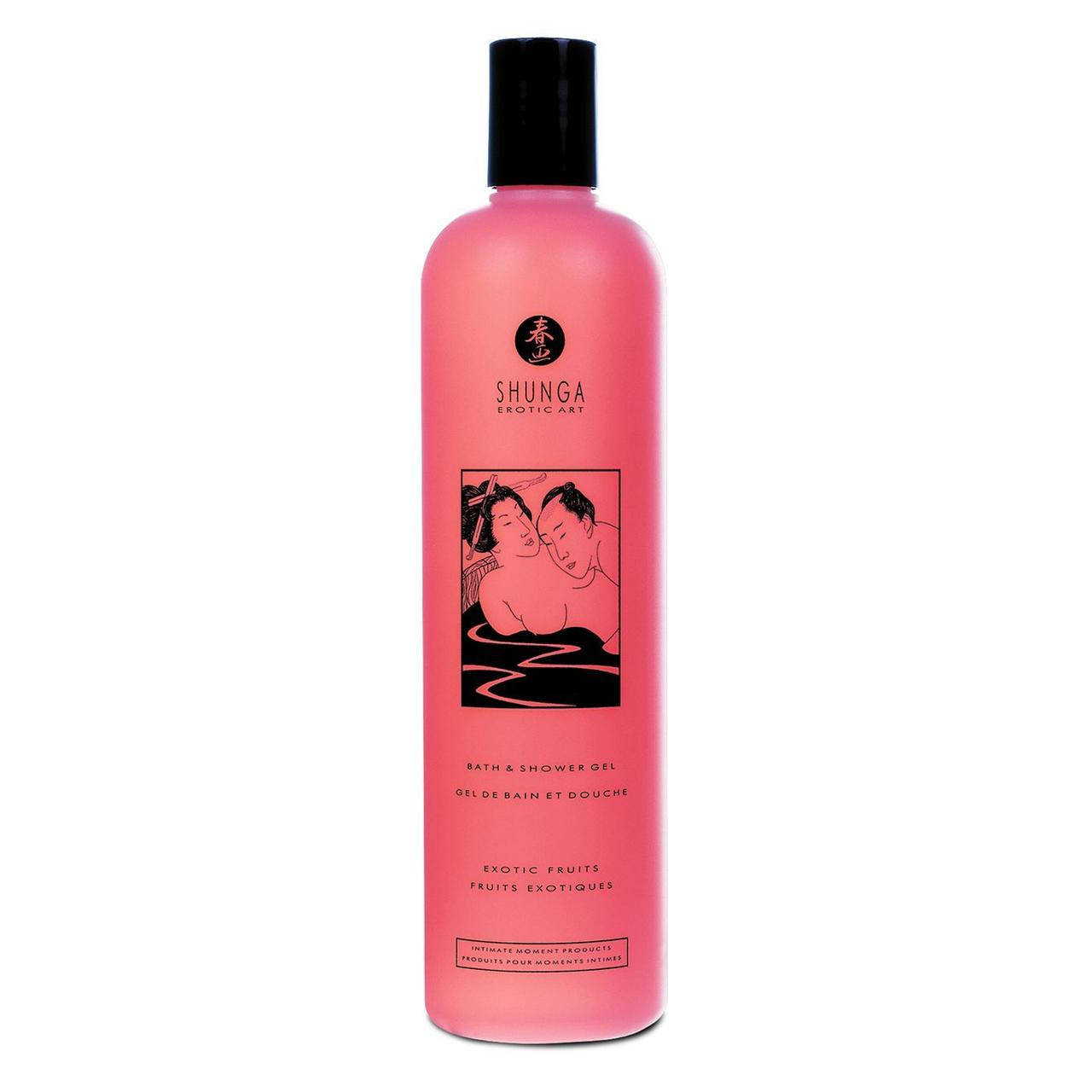 Гель для душа Shunga Shower Gel - Exotic Fruits (500 мл) с растительными маслами и витамином Е
Гель для душа Shunga Shower Gel - Exotic Fruits (500 мл) с растительными маслами и витамином Е