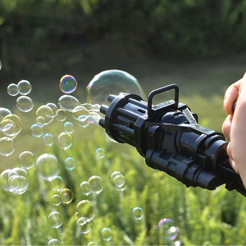 Детский автоматический пистолет пулемёт для мыльных пузырей Bubble Gun Blaster генератор мыльных пузырей
Детский автоматический пистолет пулемёт для мыльных пузырей Bubble Gun Blaster генератор мыльных пузырей