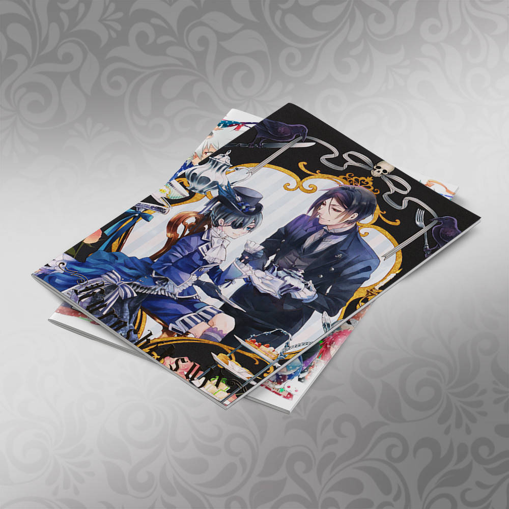 Тетрадь 48 л. на скобе клетка Black Butler 062
Тетрадь 48 л. на скобе клетка Black Butler 062