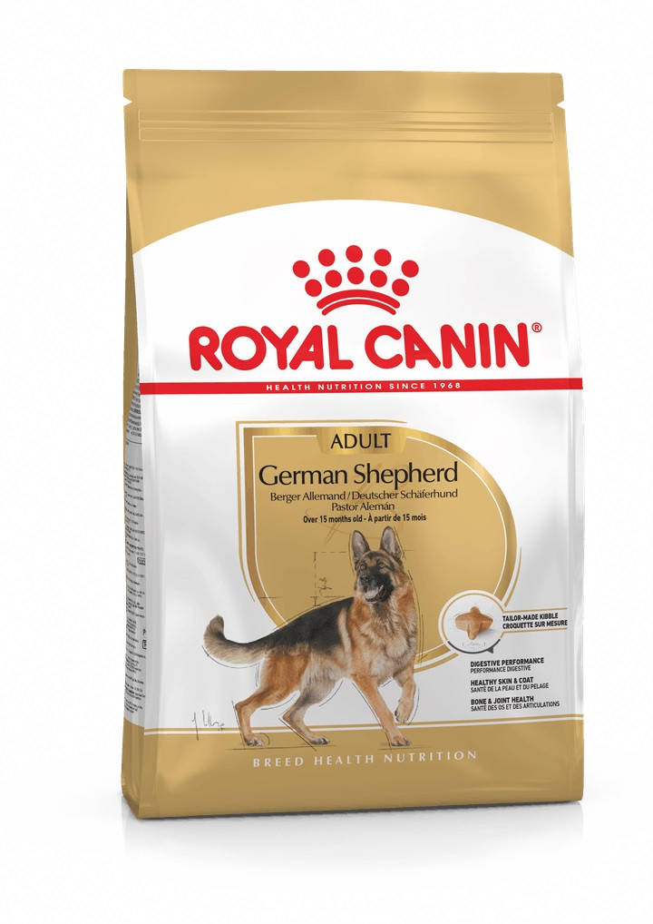 Сухой корм Royal Canin German Shepherd Adult 3 кг для Немецких овчарок от 15 месяцев
Сухой корм Royal Canin German Shepherd Adult 3 кг для Немецких овчарок от 15 месяцев