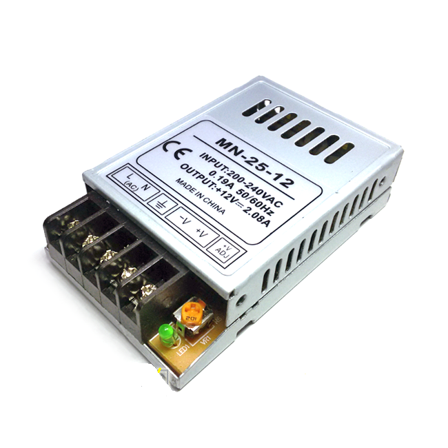 Блок питания 12V 2,08A 25W Сompact IP20, драйвер, адаптер, трансформатор для светодиодной LED ленты
Блок питания 12V 2,08A 25W Сompact IP20, драйвер, адаптер, трансформатор для светодиодной LED ленты
