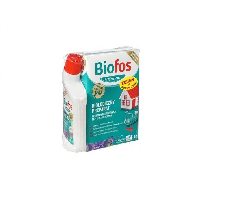 Средство для выгребных ям и септиков + Туалетный гель (Biofos 1 кг + WC Żel 500 мл), Biofos
Средство для выгребных ям и септиков + Туалетный гель (Biofos 1 кг + WC Żel 500 мл), Biofos