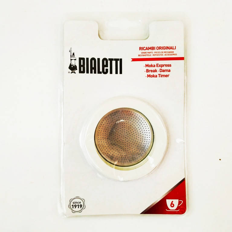 Прокладки Bialetti для алюминиевых кофеварок на 6 чашек (3 резиновые прокладки 7,2 см.+фильтр сито)
Прокладки Bialetti для алюминиевых кофеварок на 6 чашек (3 резиновые прокладки 7,2 см.+фильтр сито)